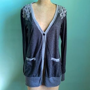MM Unplugged by Miss Me Button Down Cardigan